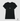 Camiseta Feminina Minimal Linha Singular Algodão Peruano Logo Branco Frente - ICSart Store: Criada para artistas