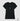 Camiseta Feminina Minimal Linha Singular Algodão Peruano Logo Branco Frente - ICSart Store: Criada para artistas