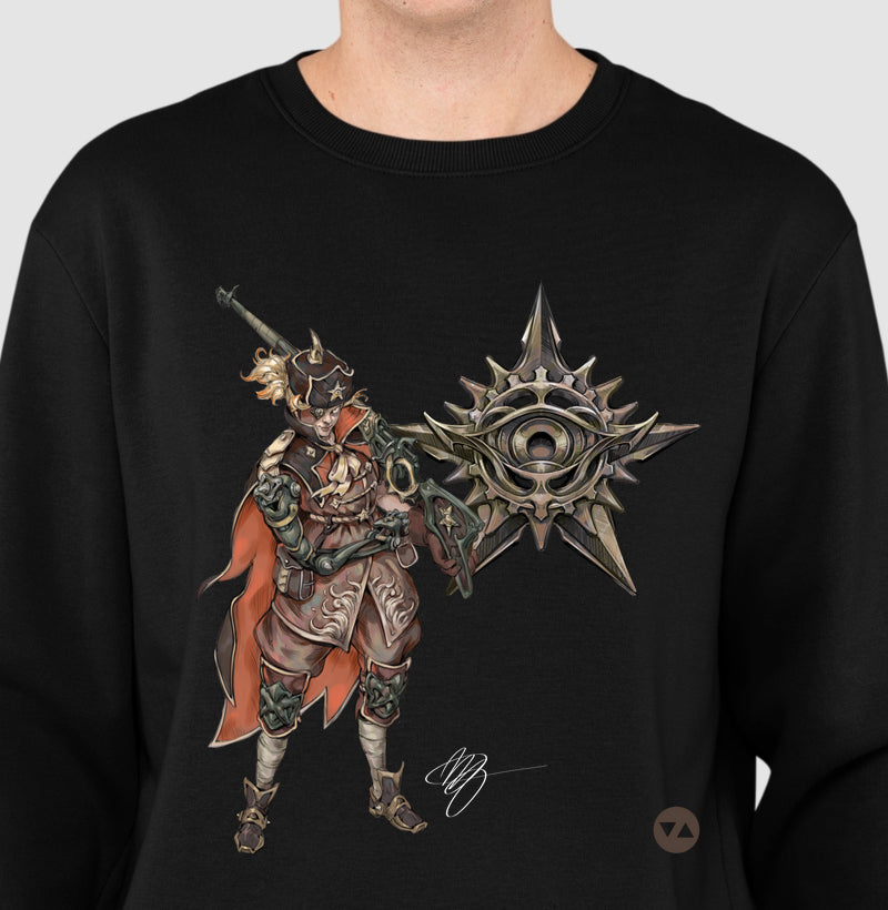 Moletom Suéter 100% Algodão - Coleção Mari Livraes x ICSart Store: Criada para Artistas