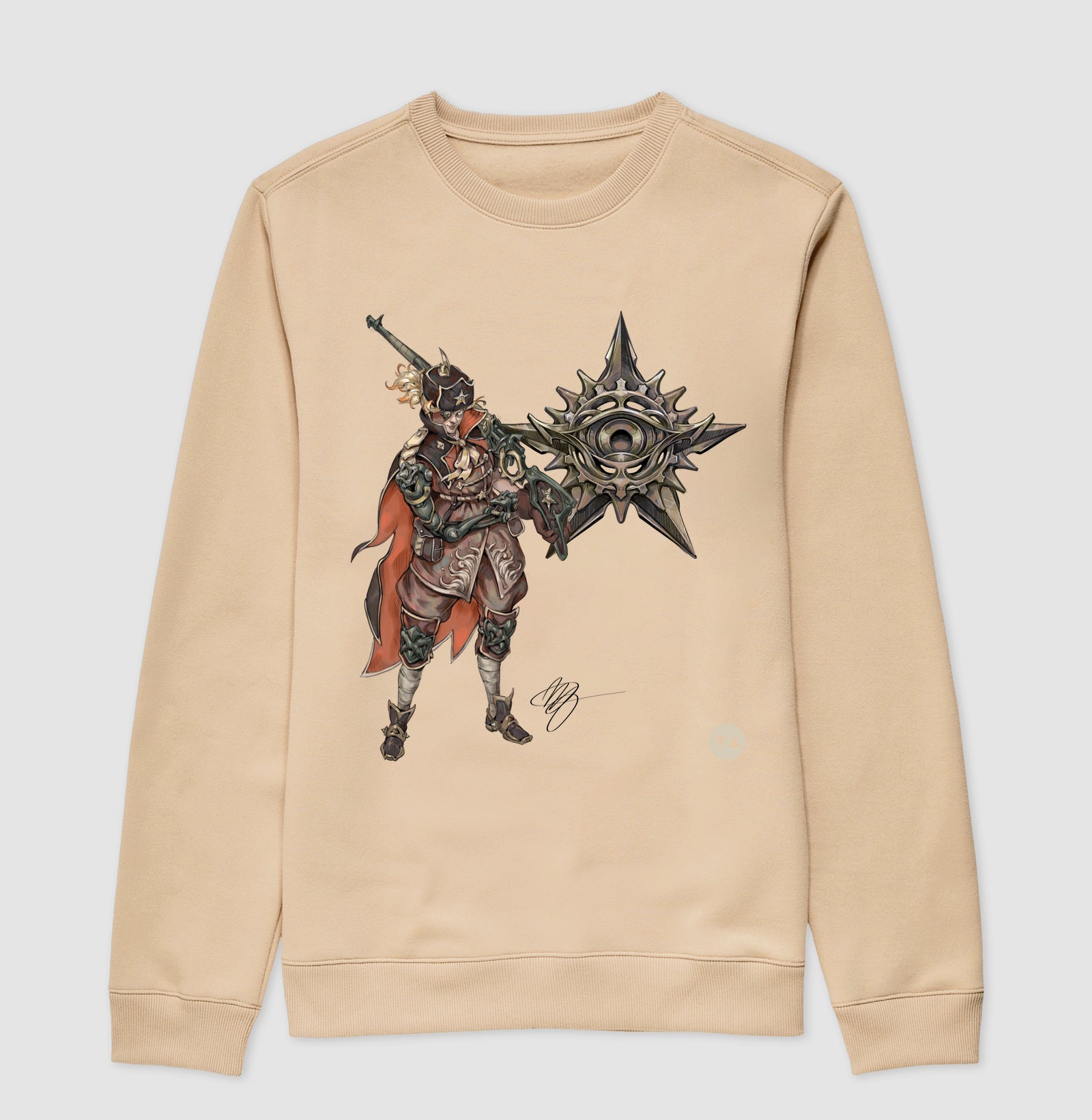 Moletom Suéter 100% Algodão - Coleção Mari Livraes x ICSart Store: Criada para Artistas