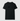 Camiseta Clássica ICS Linha Singular All Black Logo Preto Vazado Frente 100% Algodão - ICSart Store: Criada para artistas