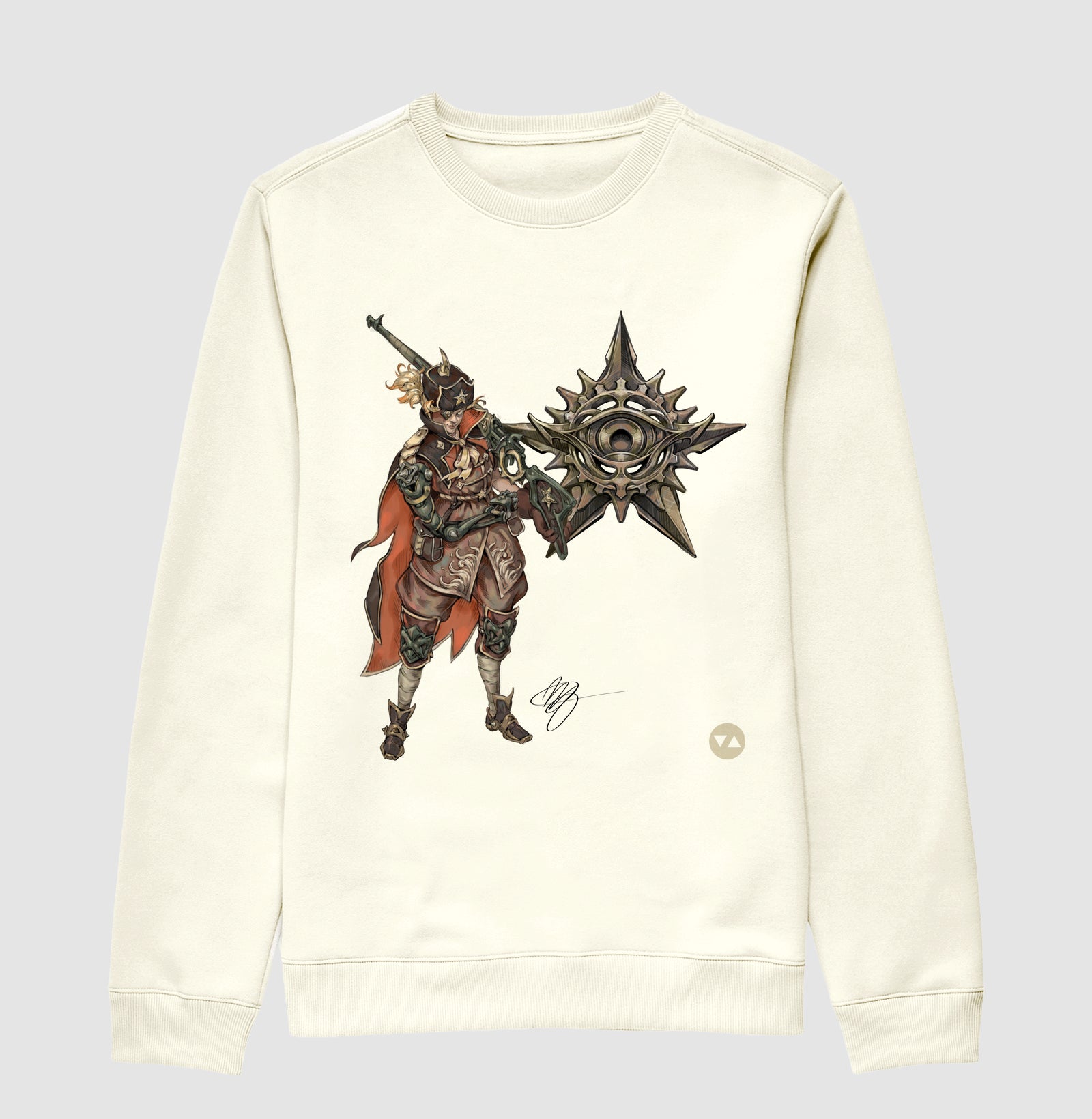 Moletom Suéter 100% Algodão - Coleção Mari Livraes x ICSart Store: Criada para Artistas